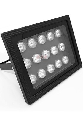 车牌识别补光灯15W220V户外防水白光光感K停车场监控摄像机led辅