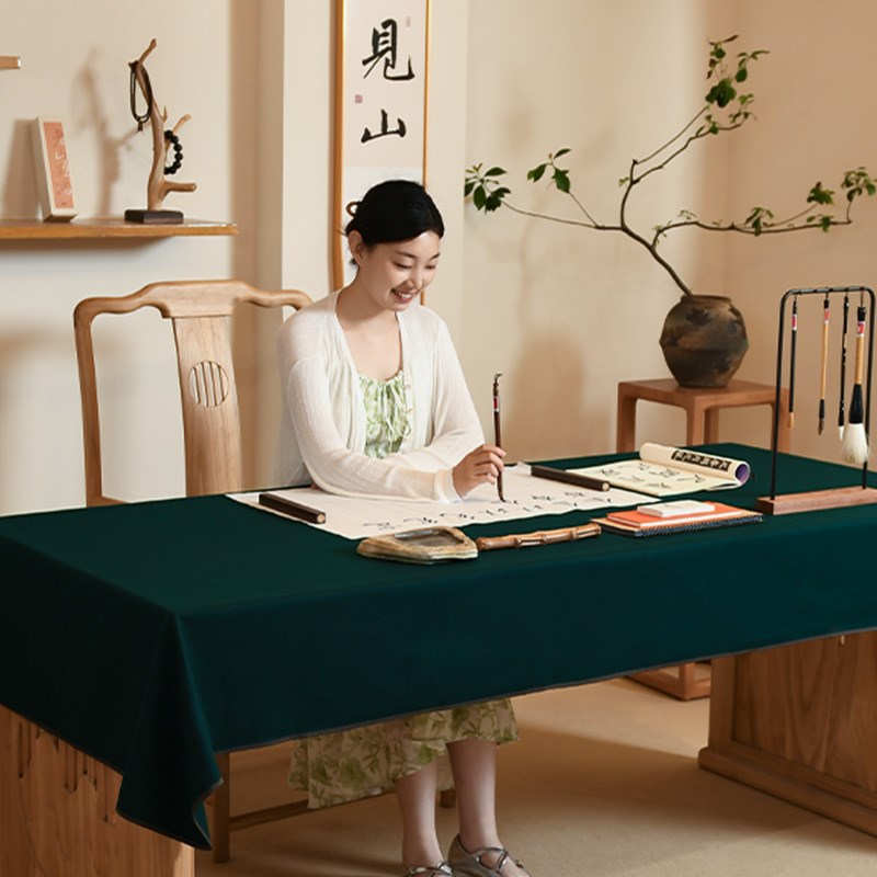 赵北毛笔字毛毡垫书法大尺书画毛毡布款书法桌垫大号书画垫毛笔书