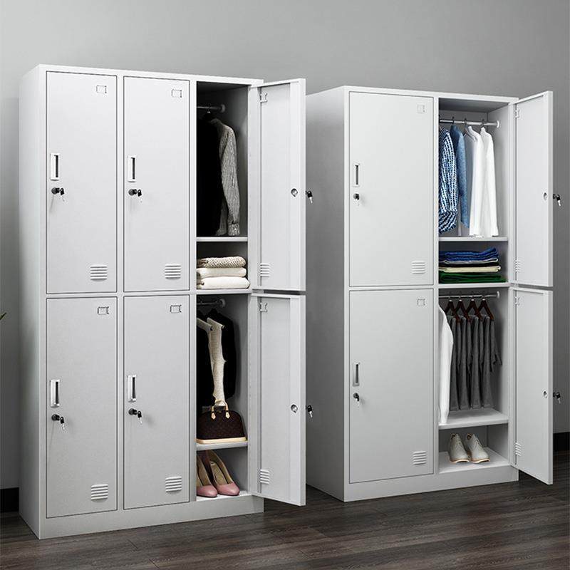 员工更衣柜宿舍铁皮储物柜健身房浴室六门带锁工厂车间钢制换鞋柜,商业/办公家具,办公储物柜,淘宝优惠券,粉丝福利购,淘宝优惠卷