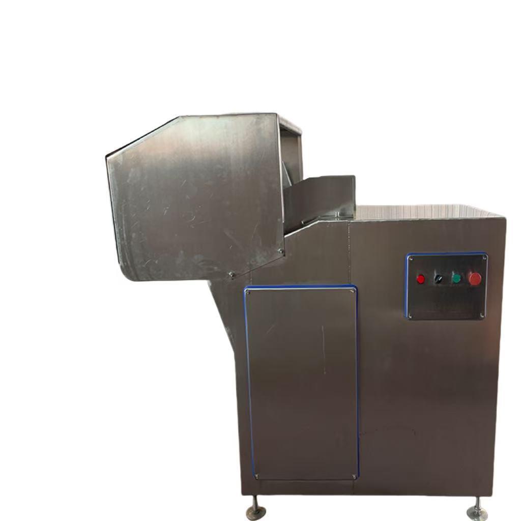 全自动冻肉切块机里脊肉切块设备肉类切大块机器操作简单