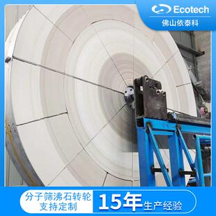 现货废气净化处理设备沸石分子筛浓缩转轮蓄热式RTO沸石转轮