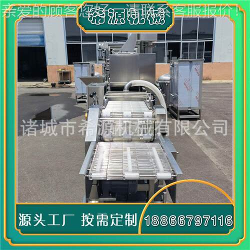 浆裹糯米年上机 米糕裹浆设备 红豆糕CID酥连续式浆上糠机厂家