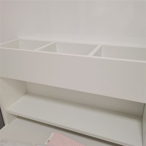 定制桌面柜子收纳柜书柜学生少女宿舍书房多层实木置物书架