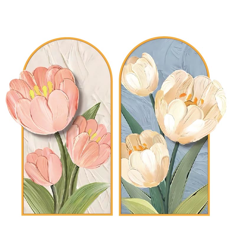 网红打卡背景拍照区布置鲜花店墙面软装饰品门头口吸引人贴纸壁画