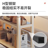 床边桌可移动家用卧室学生书桌简约小桌子简易升降宿舍懒人电脑桌