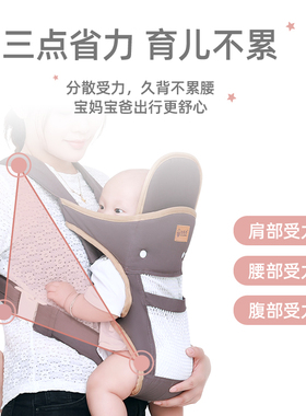 婴儿背带前后两用横抱式新生儿宝宝外出简易明白抱娃神器解放双手