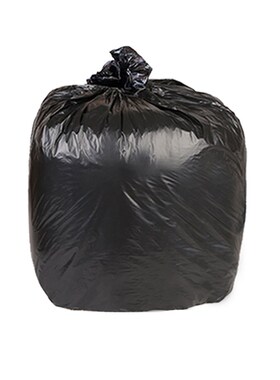 黑色加厚环卫大号垃圾袋 130X150CM*50只240升桶袋保洁物业平口袋