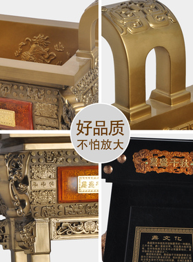 办公室摆件鼎大号鼎盛千秋落地工艺品公司前台酒店大堂开业礼品