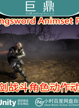 Unity Longsword Animset Pro 1.1 长剑战斗角色动作动画包