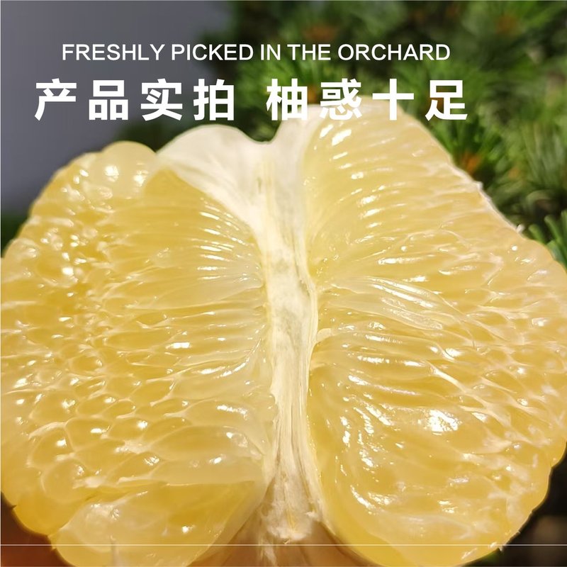 正宗泰国青柚100%原装进口青柚白心蜜柚新鲜饱满清甜爆汁低糖水果
