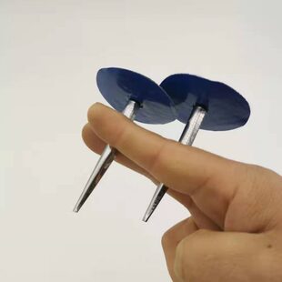 蘑菇钉补胎胶片外胎整体塞真空胎修补塞胶钉图钉塞4.5 8mm24片