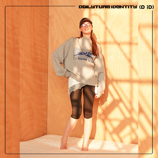 2.0连立领廓形包容卫衣26新品 DID 马术俱乐部 Lumi DAILY