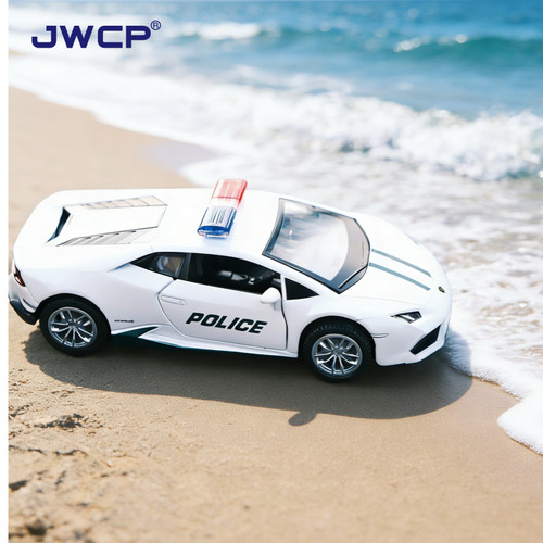 JWCP警车兰博基尼模型玩具车