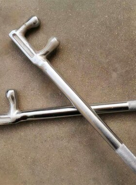 防滑电镀F型扳手2DF两爪门钩F型门扳手mmmm