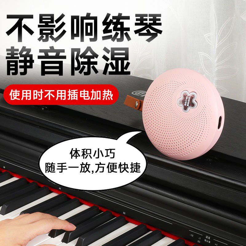 钢琴除湿器防潮干燥剂钢琴吸湿盒静音插电抽湿除湿