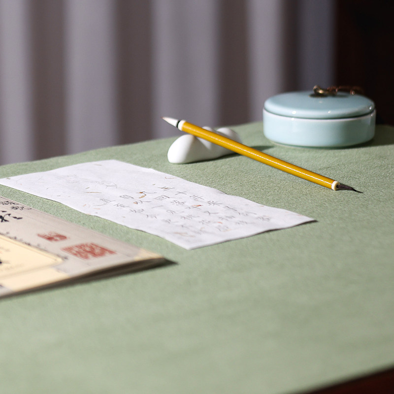 西泠印社书画毛毡垫羊毛毡毛笔书法练字桌垫国画初学者写毛笔字垫