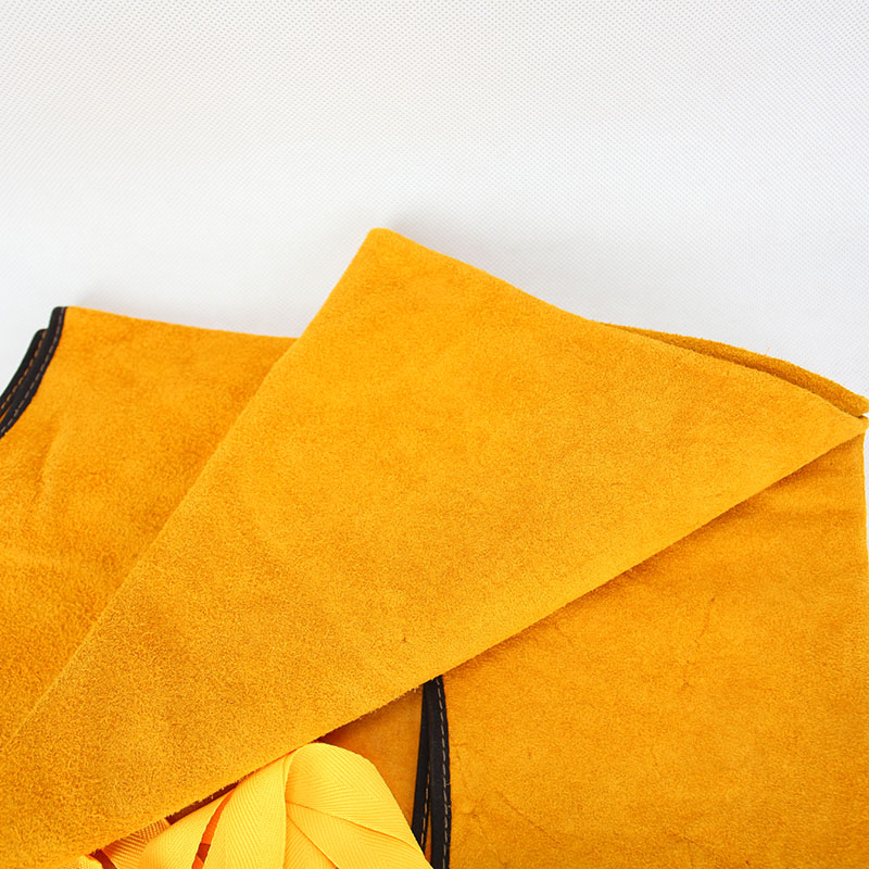 电焊工牛皮耐磨隔热防烫耐高温防护衣反穿衣焊工围裙氩弧焊工作服