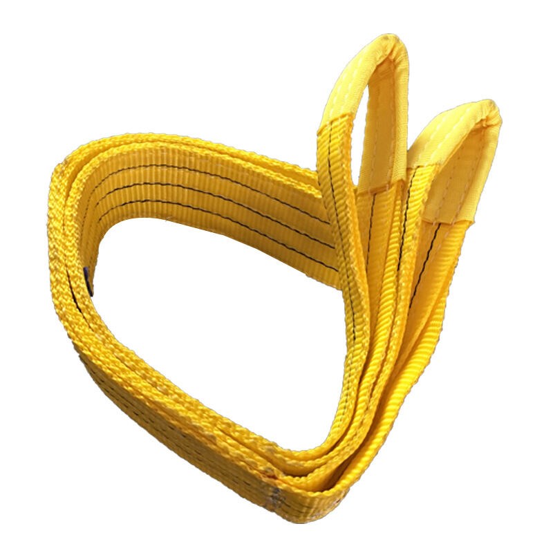 伏兴彩色扁平吊装带起重吊带吊车吊带吊装绳可定做4层加厚涤纶10