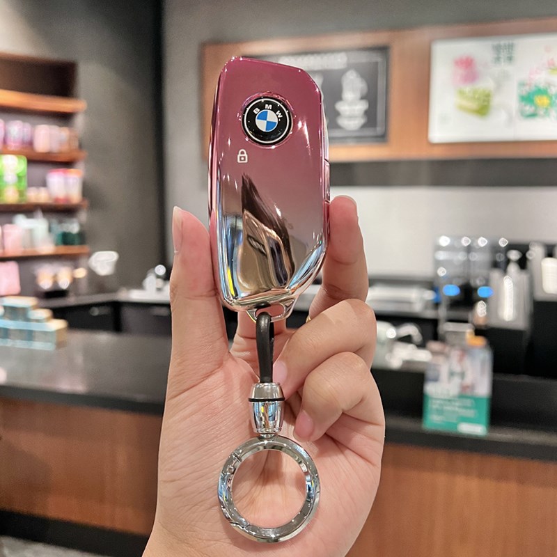 适用于2024款宝马7系钥匙套x5五系男士新x1轻奢x7改装x6汽车3系壳