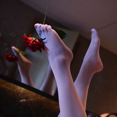 【小怪兽】5D超薄无缝隐形五指袜大码连裤袜性感肉色无痕五趾丝袜