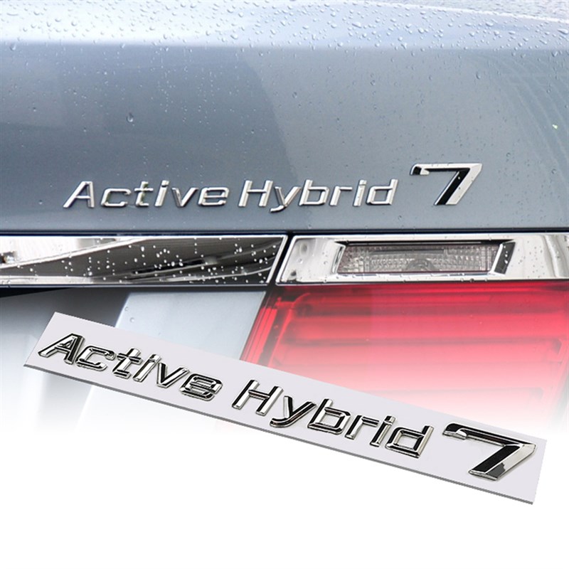 宝马330CI 645CI 335IS 330E 530E AC7系740LE后尾标 新能源车标