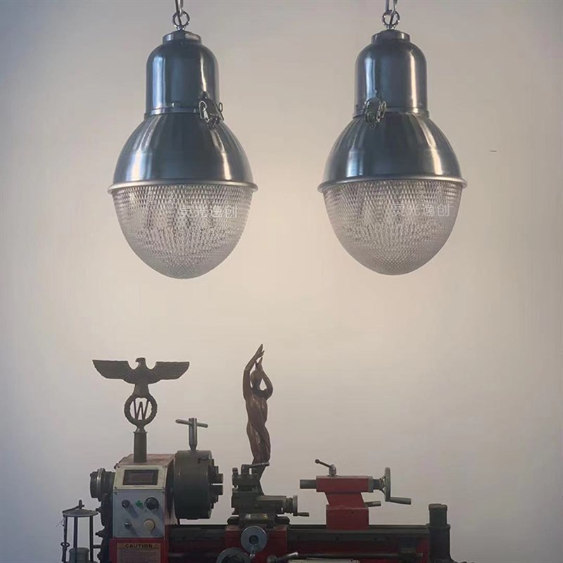 中古wuone灵光逸创餐厅吧台服装店咖啡厅吊灯铸铝乡村工业复古