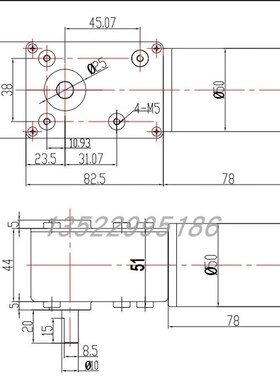 5882-50ZY 600JSX169/16/48/89/510/392/1050-50ZY 12V24V  电机
