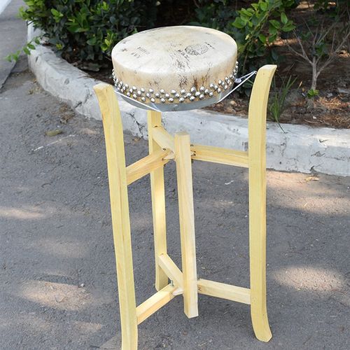 木质班鼓架实木京班鼓架子可折叠三角板鼓支架乐器支架配件