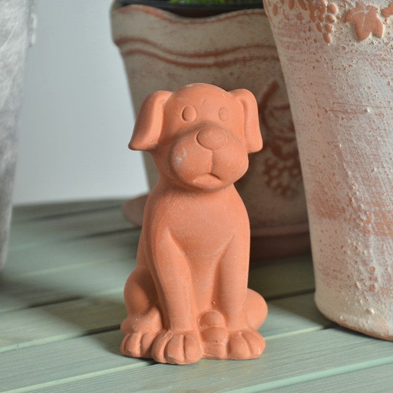 可爱小狗摆件桌面花园装饰品园艺摆件小动物猫咪杂货花园家居装饰
