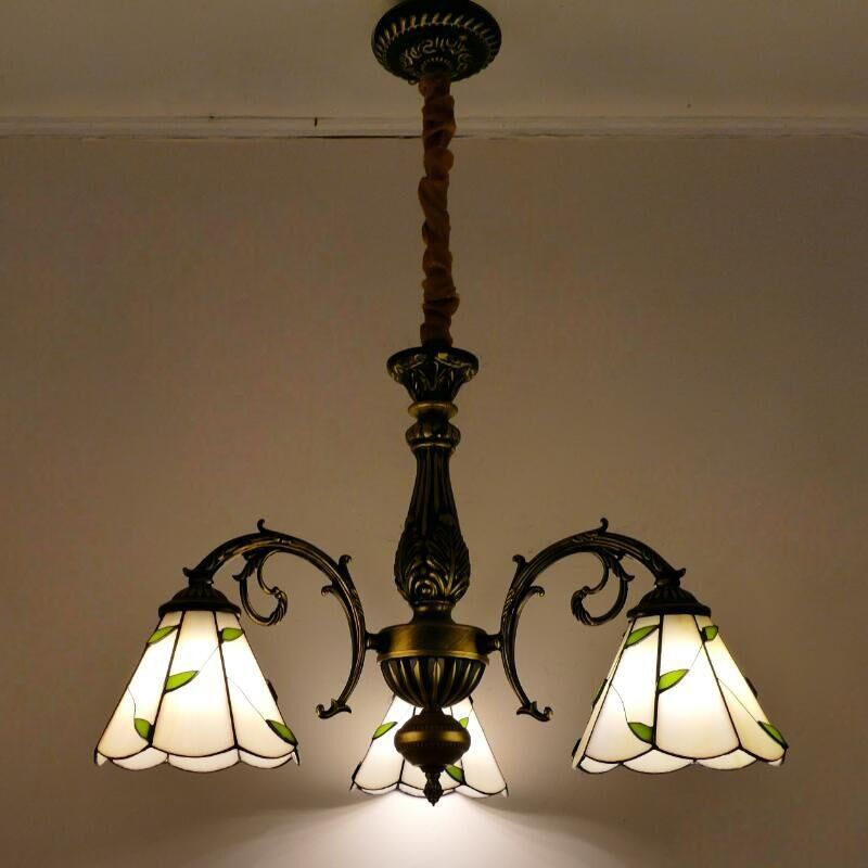 美式手工玻璃吸吊灯北欧田园风格客厅卧室餐厅酒吧铁艺LED节能灯,家装灯饰光源,客厅吊灯,淘宝优惠券,粉丝福利购,淘宝优惠卷