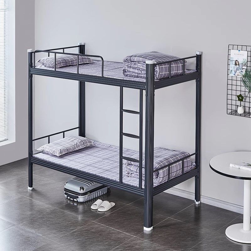 杭州上下铺铁艺双层床员工高低床宿舍寝室成人架子床钢制加高护栏,商业/办公家具,学校双层床/宿舍床,淘宝优惠券,粉丝福利购,淘宝优惠卷