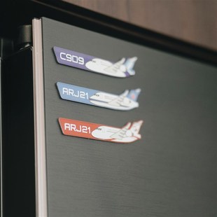 C909飞机主题创意冰箱贴商飞ARJ21航空文创周边国航南航东航礼物