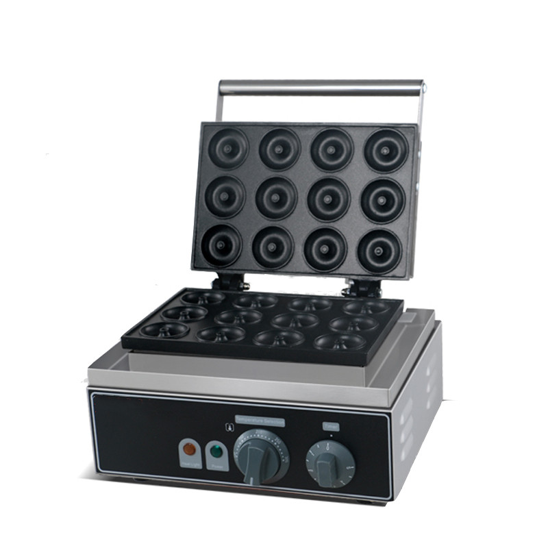 杰亿甜甜圈机器电热圆圆酥香酥机商用烤饼机12孔圆饼烤机FYX-12A,厨房电器,商用烤饼机/煎包/锅贴机,淘宝优惠券,粉丝福利购,淘宝优惠卷