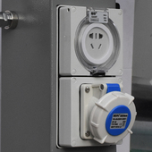 指印水电桩户外草坪水电桩房车营地游艇码 头水电箱电源插座充电柱