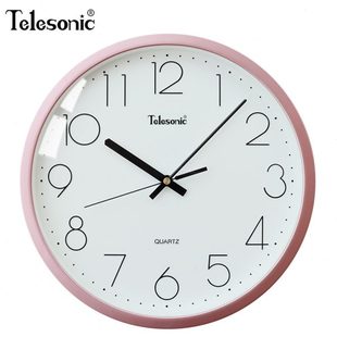 天王星家用客厅挂钟现代简约网红挂墙时钟创意餐厅钟表挂表石英钟