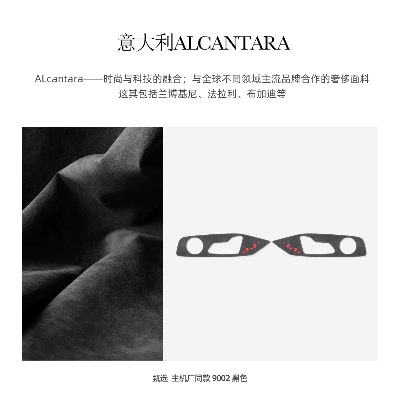 适用17-24款奥迪A4LA5翻毛皮内饰改装座椅调节按键贴车内装饰用品