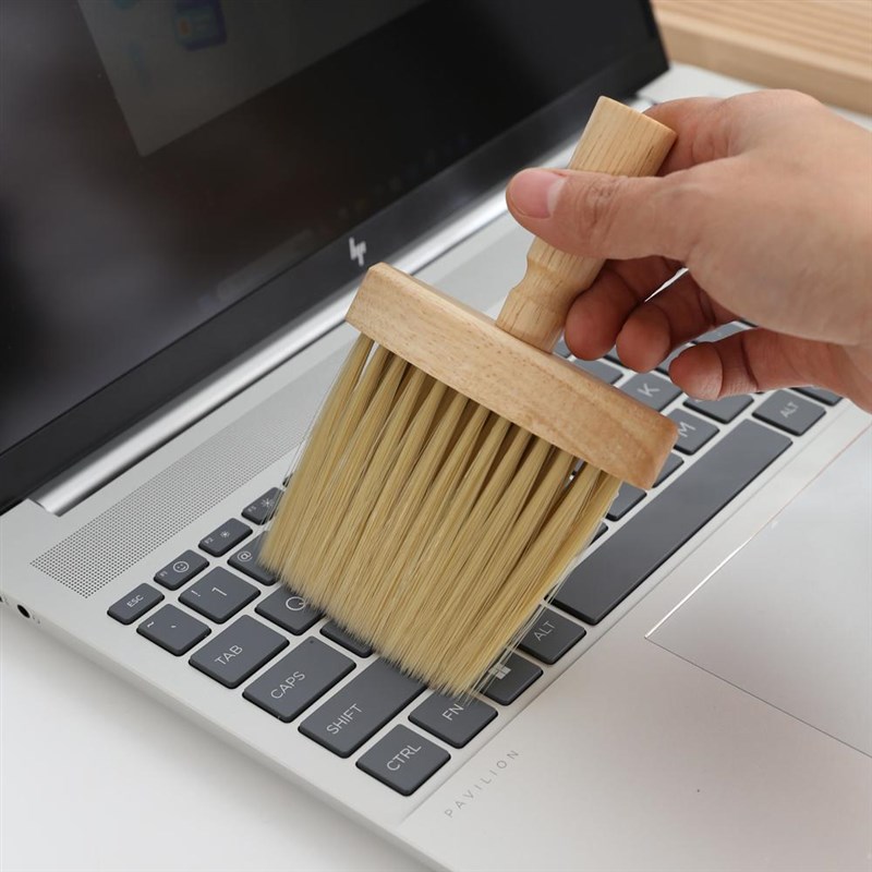 木质汽车空调出风口清洁刷内饰缝隙除尘刷键盘扫灰刷子长毛琴刷