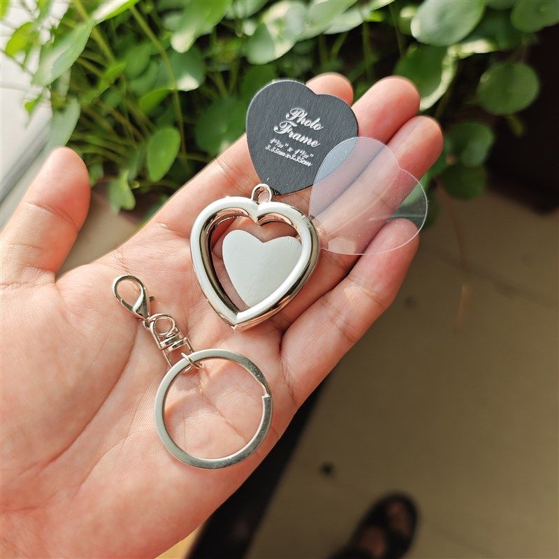相框钥匙扣定制刻字做logo心形型照片钥匙链相片大头贴小礼品礼物,节庆用品/礼品,钥匙链,淘宝优惠券,粉丝福利购,淘宝优惠卷