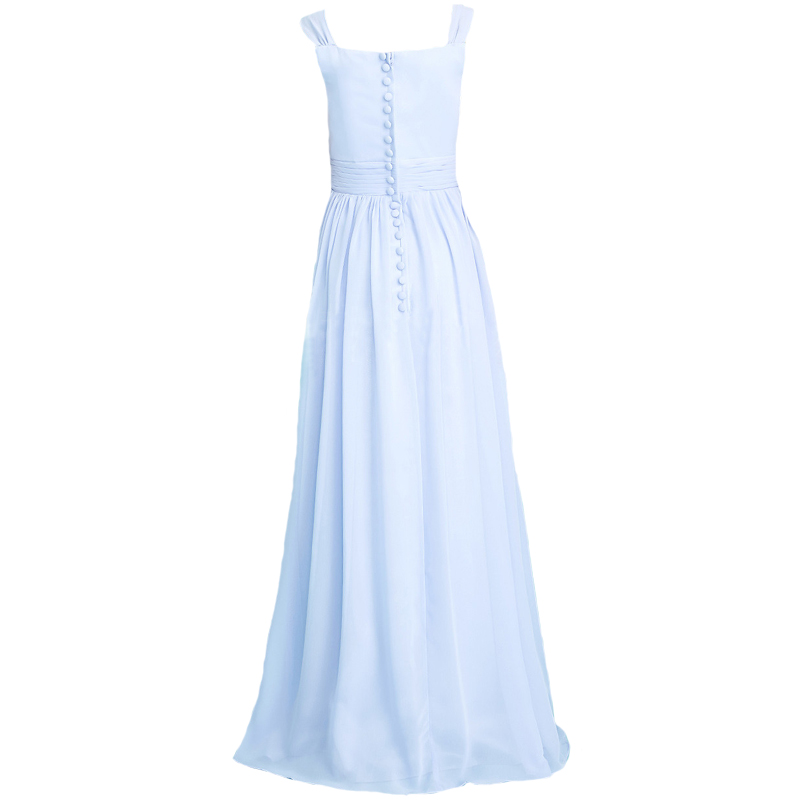 儿童管弦乐音乐会主持人礼服高端女中大童小提琴演出服装修身长款