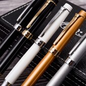 毕加索917金属签字笔签单笔男士 成人宝珠笔商务办公学生用礼品