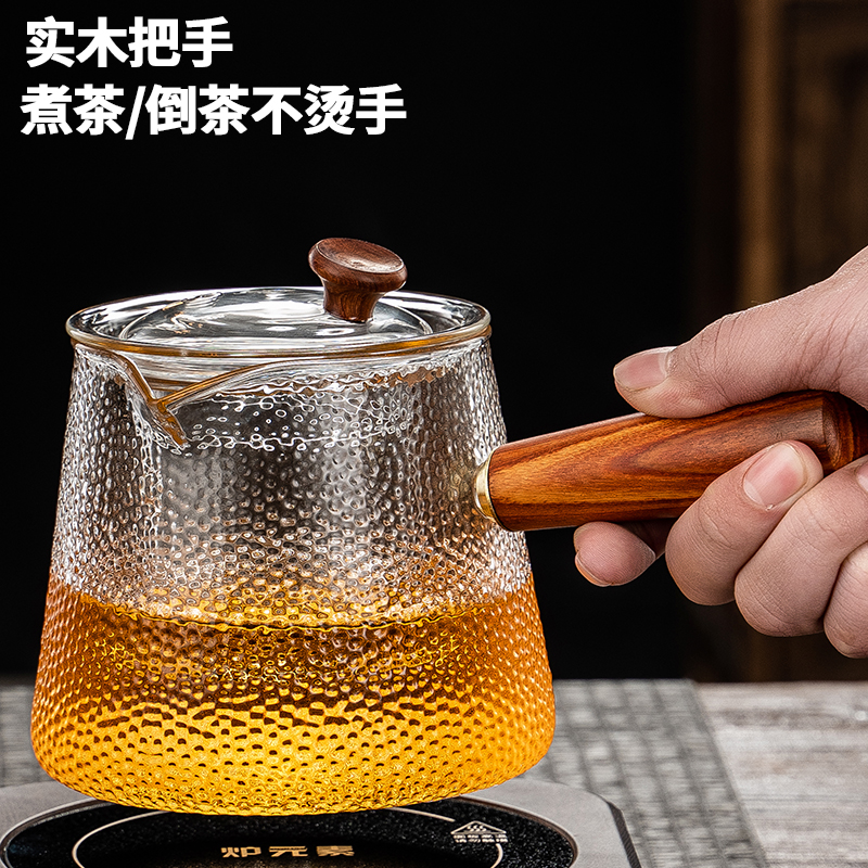 围炉煮茶壶耐热高温防爆玻璃壶家用电陶炉罐罐茶煮茶器泡茶煮茶炉