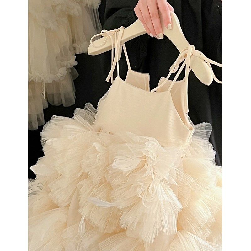 韩国童装女童夏季公主裙高级感洋气宝宝网纱连衣裙儿童公主蓬蓬裙,童装/婴儿装/亲子装,连衣裙,淘宝优惠券,粉丝福利购,淘宝优惠卷