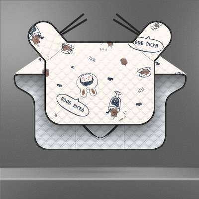 电动车挡风被春夏季摩托车轻便防晒罩三轮车加大加宽侧翼前遮阳板