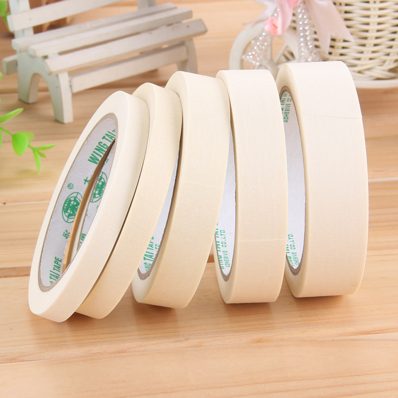 永大美纹纸胶带汽车喷漆遮蔽装修用美纹胶纸美缝皱纹纸胶带粘性好,文具电教/文化用品/商务用品,胶带/胶纸/胶条,淘宝优惠券,粉丝福利购,淘宝优惠卷