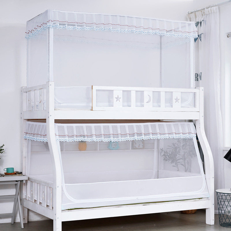 年年好子母床蚊帐梯形上下铺家用双层儿童床高低上下床宿舍单人床,床上用品,蚊帐,淘宝优惠券,粉丝福利购,淘宝优惠卷