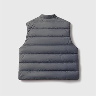 95鹅绒马甲羽绒服女款2024新款秋冬立领百搭内胆中式高端背心外穿