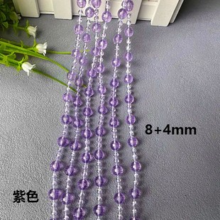 饰diy门帘隔断 亚克力珠帘线帘婚庆路引水晶串婚礼现场舞台吊顶装