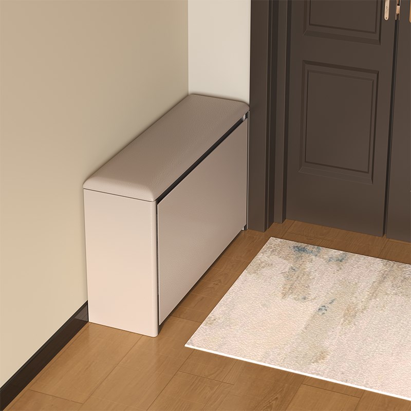 极窄换鞋凳家用门口可坐鞋柜坐凳一体超窄实木翻斗穿鞋凳入户鞋柜