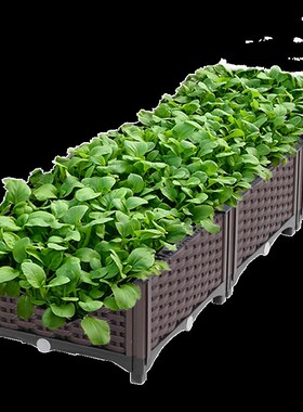 大号盆家用塑料种菜盆方形蔬菜种植箱阳台种菜专用箱家庭用箱