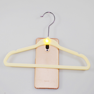 植绒衣架防滑无痕透光儿童干湿两用留存道整理卞老师推荐衣挂